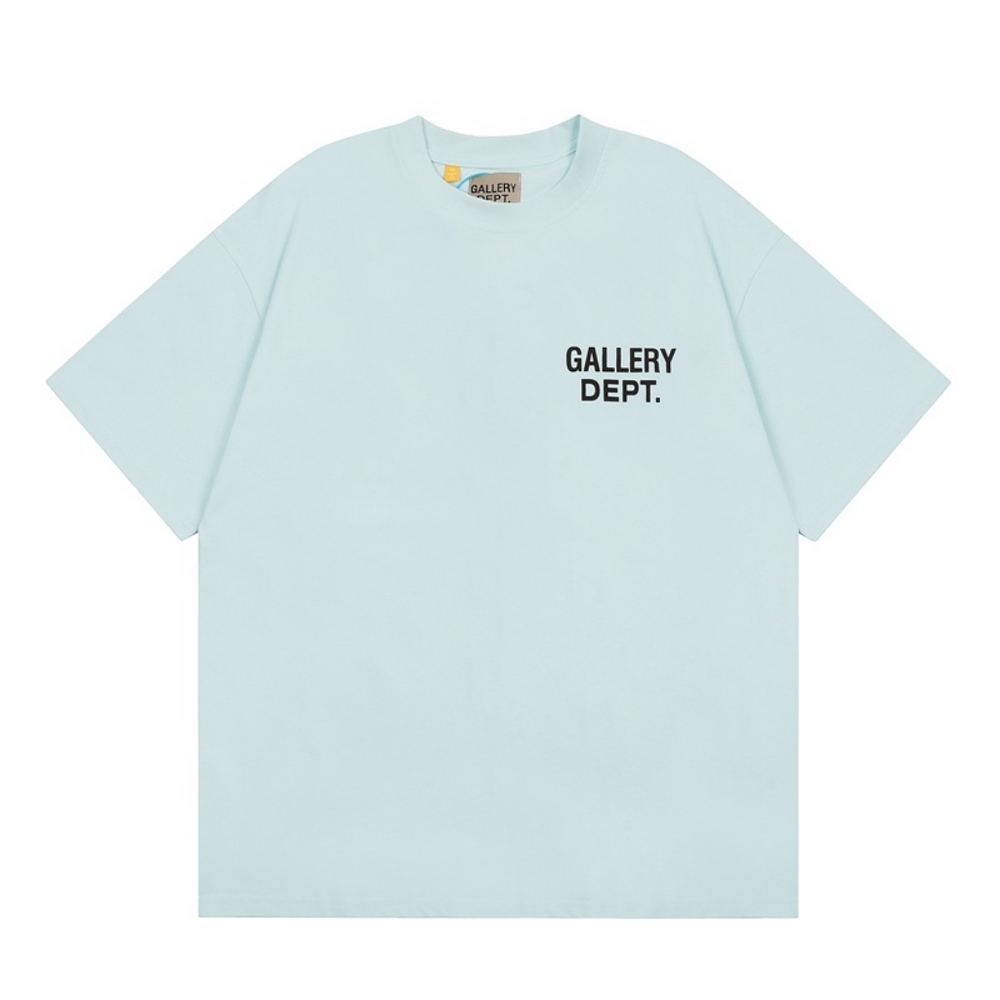Gallery Dept. Light blue printed short-sleeved T-shirt